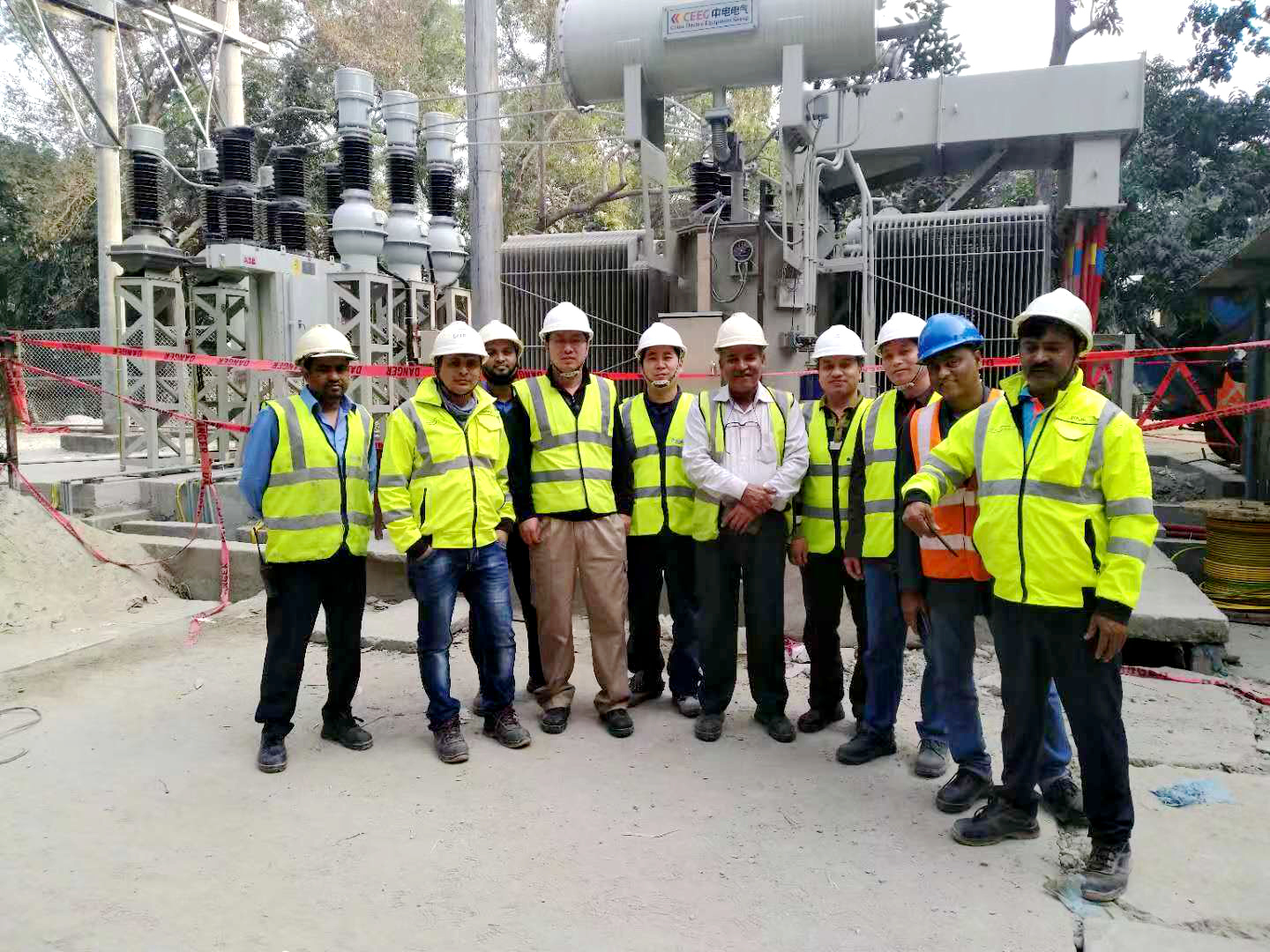 不遠千里傳來的喜訊---安徽得潤電氣開關柜孟加拉海德堡發電站送電成功